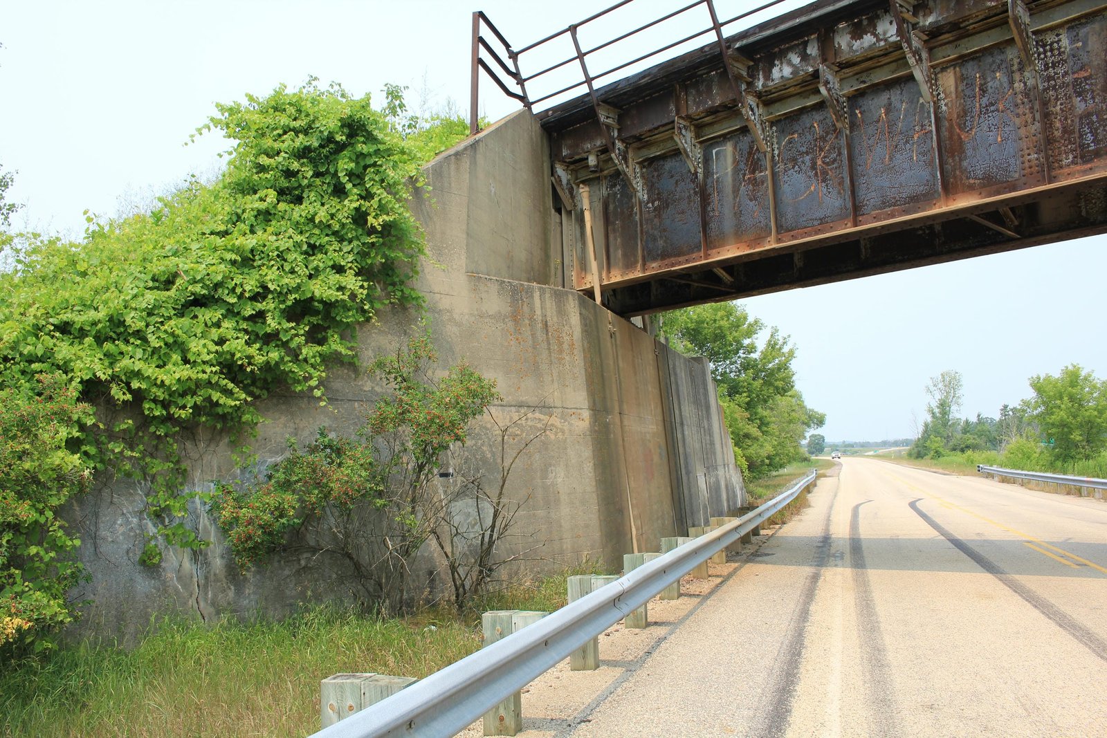 West abutment